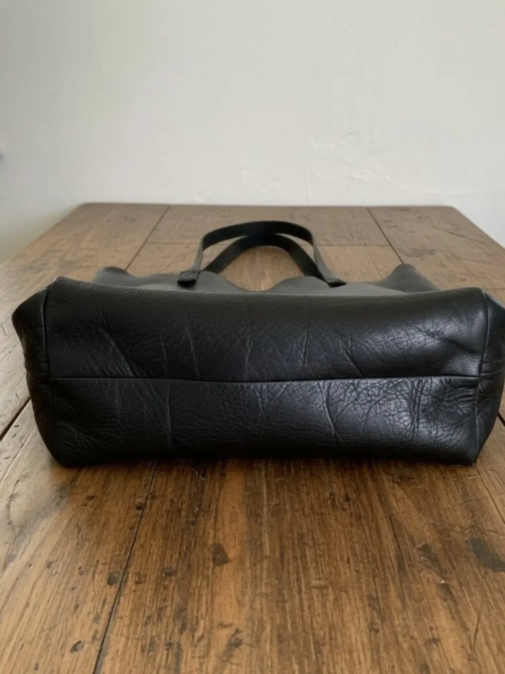 Madewell The Transport Medium Crossbody | Shoulder bag | Black Leather Tote Bag - Picture 3 of 15